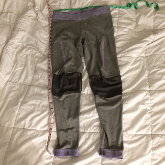 Gray Purple Adidas legging pants (NWT) - Picture 7 of 8